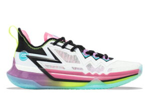 �o�X�P�b�g�V���[�Y �o�b�V�� �X�j�[�J�[ �j�R���E���L�b�` 361 Degrees Big3 Future White/Pink/Blue �X�g���[�g
