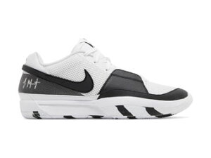�o�X�P�b�g�V���[�Y �o�b�V�� �X�j�[�J�[ �W���E�������g �i�C�L Nike JA 1 WHITE/BLACK �X�g���[�g