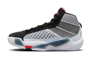 �o�X�P�b�g�V���[�Y �o�b�V�� �W���[�_�� Jordan Air Jordan 38 Low Fundamental GS White/Black/Siren Red �yGS�z�L�b�Y