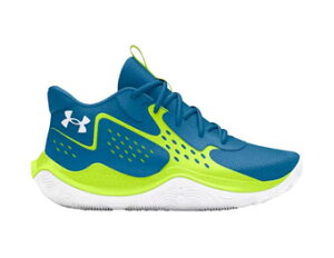 バスケットシューズ バッシュ アンダーアーマー UnderArmour UA GS Jet '23 GS Blue/Yellow/White 【GS】キッズ