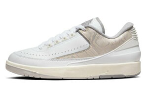 �o�X�P�b�g�V���[�Y �o�b�V�� �X�j�[�J�[ �p�C�\�� �W���[�_�� Jordan Air Jordan 2 Retro Low Python White/Cement Grey/Sail �X�g���[�g