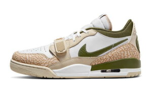�o�X�P�b�g�V���[�Y �o�b�V�� �X�j�[�J�[ �W���[�_�� Jordan Air Jordan Legacy Low 312�@PSG White/Sail/Green �X�g���[�g