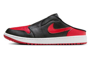 V[Y Xj[J[ ~[@Xb| W[_ Jordan AIR JORDAN 1@Low Golf MULE Bred Black/Red Xg[g