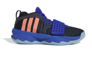 バスケットシューズ バッシュ アデイダス Adidas DAME 8 Extply Blue/Black/Orange