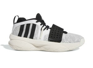バスケットシューズ バッシュ アデイダス Adidas DAME 8 Extply White/Black