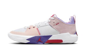 �o�X�P�b�g�V���[�Y �o�b�V�� �X�j�[�J�[ �W���[�_�� Jordan Jordan One Take 5 White/Red �X�g���[�g