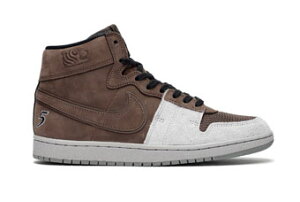 �o�X�P�b�g�V���[�Y �o�b�V�� �X�j�[�J�[ �W���[�_�� Jordan JORDAN AIR SHIP SP�@Prove Yourself Brown/Gray �X�g���[�g