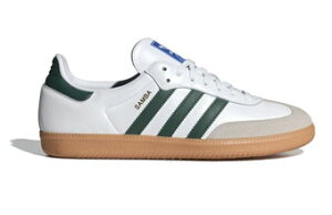 シューズ スニーカー サンバ アデイダス Adidas SAMBA OG White/Green ストリート