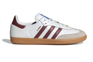 シューズ スニーカー サンバ アデイダス Adidas SAMBA OG White/Burgundy/Gum ストリート