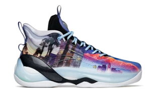 �o�X�P�b�g�V���[�Y �o�b�V�� �X�j�[�J�[ �N���C�E�g���v�\�� �A���^ ANTA KT 7 Course Black/Purple/Light Blue �X�g���[�g
