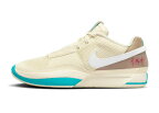 バスケットシューズ バッシュ スニーカー ジャ・モラント ナイキ Nike JA 1 Coconut Milk/Khaki/Black ストリート