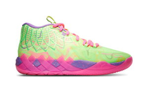 oXPbgV[Y obV {[ v[} Puma MB.01 Inverse Toxic Pink/Green/Purple