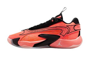 �o�X�P�b�g�V���[�Y �o�b�V�� ���J�E�h���`�b�` �W���[�_�� Jordan JORDAN LUKA 2 Bright Mango/Black