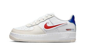 シューズ スニーカー ナイキ Nike Air Force 1 LV8 GS Since 1972 GS White/Red/Navy ストリート 【GS】キッズ