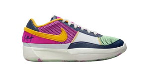 �o�X�P�b�g�V���[�Y �o�b�V�� �X�j�[�J�[ �W���E�������g �i�C�L Nike JA 1 GS SE GS Obsidian/Purple �X�g���[�g �yGS�z�L�b�Y