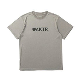 バスケットTシャツ ウェア アクター AKTR CLASSIC AKTR LOGO SPORTS TEE GRAY 【MEN'S】