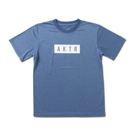 バスケットTシャツ ジュニア キッズ ウェア アクター AKTR KIDS AKTR LOGO SPORTS TEE BLUE 【BOY'S】 キッズ アパレル