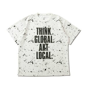 �o�X�P�b�gT�V���c �E�F�A �A�N�^�[ AKTR SPLASH AKT LOCAL SPORTS TEE WHITE �yMEN'S�z