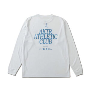�o�X�P�b�g�����O�@T�V���c �E�F�A �A�N�^�[ AKTR xSPORTY AAC L/S SPORTS TEE WHITE �����j���O �g���[�j���O �X�g���[�g �yMEN'S�z