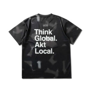 �o�X�P�b�gT�V���c �E�F�A �A�N�^�[ AKTR SCRIBBLE AKT LOCAL LOOSE FIT SPORTS TEE BLACK �X�g���[�g �yMEN'S�z