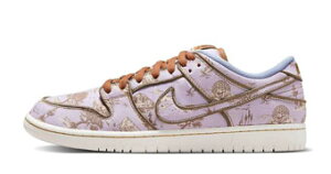 V[Y Xj[J[ g iCL Nike SB Dunk Low Pro PRM Toile Pink/Brown Xg[g