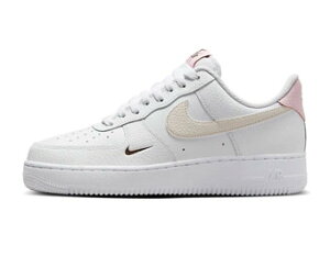 バスケットシューズ バッシュ スニーカー ナイキ Nike WMNS AIR FORCE 1 '07 W White/Beige/Pink ストリート 【WOMEN'S】