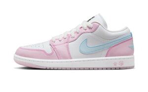 oXPbgV[Y obV Xj[J[ pEvg W[_ Jordan Wmns Air Jordan 1 Low SE Paw Print W Pink/White/Glacier Blue Xg[g yWOMEN'Sz