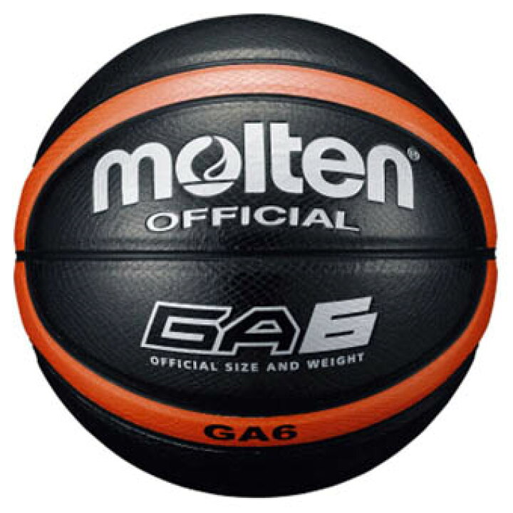 楽天市場】バスケットボール 6号球 モルテン Molten BA6 6号 Black 