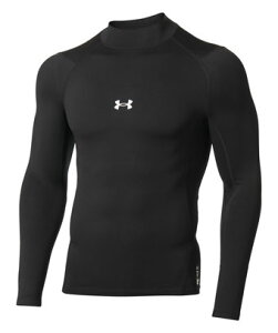 oXPbgT|[^[ Ci[ gbv A_[A[}[ UnderArmour UA COLDGEAR ARMOUR COMPRESSION L/S MOCK SHIRT Black jO g[jO Xg[g