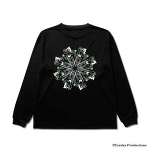 �o�X�P�b�g�����O�@T�V���c �E�F�A �A�N�^�[ AKTR ATOMxAKTR POLY L/S TEE BLACK �yMEN'S�z