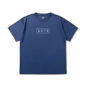 �o�X�P�b�gT�V���c �E�F�A �A�N�^�[ AKTR AKTR LOGO SPORTS TEE NAVY �X�g���[�g �yMEN'S�z