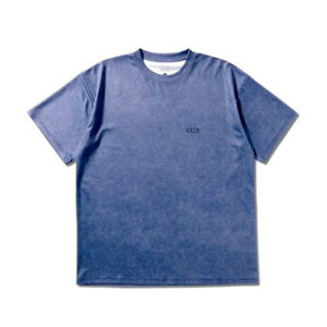 �o�X�P�b�gT�V���c �E�F�A �A�N�^�[ AKTR MOCK GARMENT DYED LOOSE FIT SPORTS TEE BLUE �X�g���[�g �yMEN'S�z