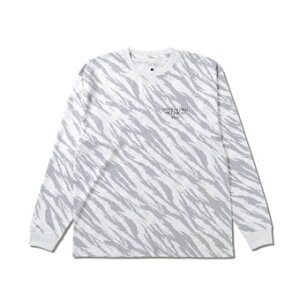 �o�X�P�b�g�����O�@T�V���c �E�F�A �A�N�^�[ AKTR BEAST CAMO AKT LOCAL LOOSE FIT L/S SPORTS TEE WHITE �X�g���[�g �yMEN'S�z