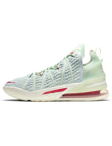 �o�X�P�b�g�V���[�Y �o�b�V�� �i�C�L Nike Lebron 18 Empire Jade Pure Platinum/University Red
