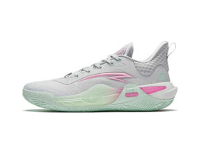 �o�X�P�b�g�V���[�Y �o�b�V�� �J�C���[ �A���^ ANTA Kai 1 Speed Hutt Lagoon Gray/Pink