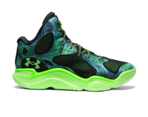 oXPbgV[Y obV tg A_[A[}[ UnderArmour Curry Spawn Flotro Extraterrestrial Green/Black