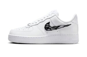 oXPbgV[Y obV Xj[J[ iCL Nike Wmns AIR FORCE 1 '07@Metal Swoosh W White/Black Xg[g yWOMEN'Sz