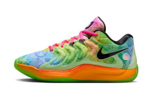 �o�X�P�b�g�V���[�Y �o�b�V�� �i�C�L Nike KD 17�@Easy Money All-Star Volt/Pink/Orange/Blue