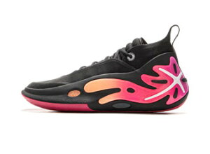 �o�X�P�b�g�V���[�Y �o�b�V�� �X�j�[�J�[ Way Of Wade Way of Wade 11�@Sunrise Black/Pink �X�g���[�g