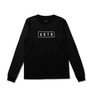 �o�X�P�b�g�����O�@T�V���c �W���j�A �L�b�Y �E�F�A �A�N�^�[ AKTR KIDS AKTR LOGO L/S SPORTS TEE BLACK �X�g���[�g �yBOY'S�z �L�b�Y �A�p����