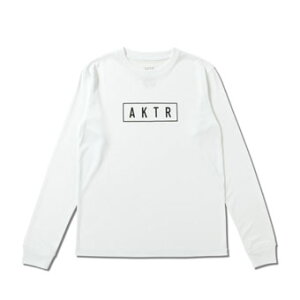 �o�X�P�b�g�����O�@T�V���c �W���j�A �L�b�Y �E�F�A �A�N�^�[ AKTR KIDS AKTR LOGO L/S SPORTS TEE WHITE �X�g���[�g �yBOY'S�z �L�b�Y �A�p����