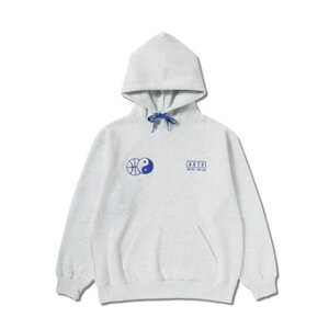 �o�X�P�b�g�p�[�J�[ �E�F�A �H�~�� �A�N�^�[ AKTR YIN-YANG SWEAT HOODIE LIGHT GRAY �X�g���[�g �yMEN'S�z