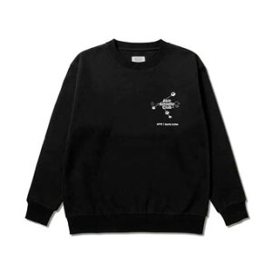 �o�X�P�b�g�X�E�F�b�g �E�F�A �H�~�� �A�N�^�[ AKTR xSPORTY AAC GRAPHIC CREW NECK SWEAT BLACK �����j���O �g���[�j���O �X�g���[�g �yMEN'S�z