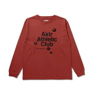�o�X�P�b�g�����O�@T�V���c �E�F�A �A�N�^�[ AKTR xSPORTY AAC GRAPHIC COTTON L/S TEE RED �����j���O �g���[�j���O �X�g���[�g �yMEN'S�z