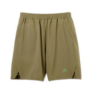 �o�X�P�b�g�V���[�c �o�X�p�� �E�F�A �A�N�^�[ AKTR ASTERISK AIR FLOW 6.5INCH SHORTS KHAKI �X�g���[�g �yMEN'S�z