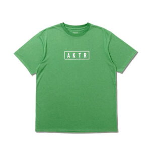 �o�X�P�b�gT�V���c �E�F�A �A�N�^�[ AKTR AKTR LOGO SPORTS TEE GREEN �X�g���[�g �yMEN'S�z