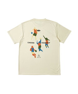 �o�X�P�b�gT�V���c �E�F�A �A�N�^�[ AKTR FREE MOTION SPORTS TEE ECRU �yMEN'S�z