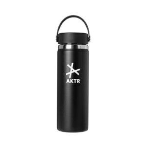�o�X�P�b�g�A�N�Z�T���[ �A�N�^�[ AKTR x Hydro Flask 20oz Wide Mouth Bottle BLACK