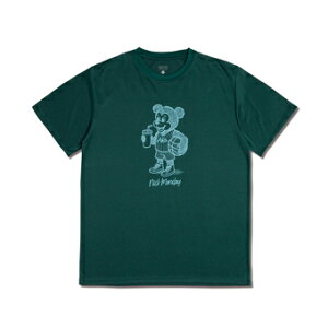 �o�X�P�b�gT�V���c �E�F�A �A�N�^�[ AKTR SKETCH NICK SPORTS TEE GREEN �yMEN'S�z