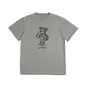 �o�X�P�b�gT�V���c �E�F�A �A�N�^�[ AKTR SKETCH NICK SPORTS TEE GRAY �yMEN'S�z